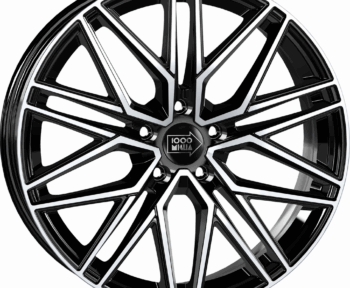 Fotografía de llanta MILLE MIGLIA MM1023 GLOSS BLACK POLISHED