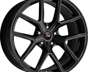 Fotografía de llanta MOMO RF-01 STARDUST GLOSSY BLACK