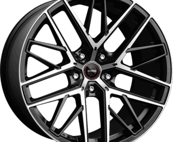 Fotografía de llanta MOMO RFX-01 MATT BLACK POLISHED
